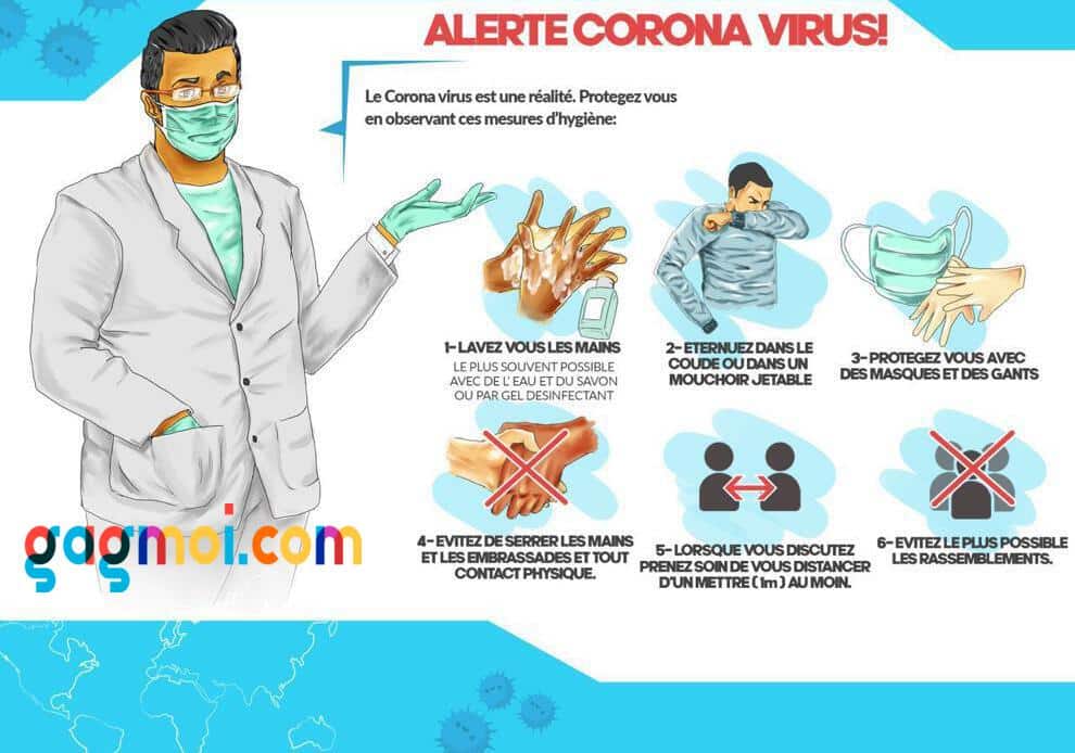 les gestes barrieres