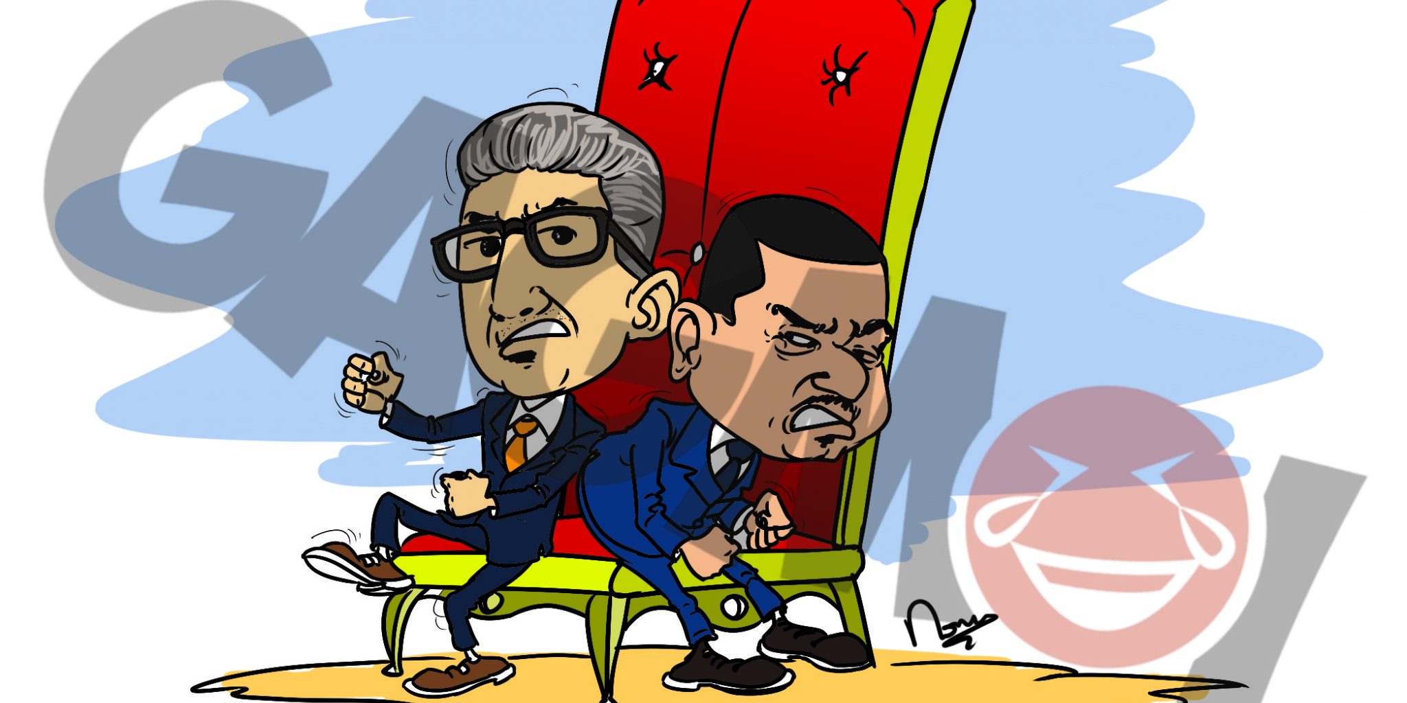 la guerrre du fauteuil primaturiel en lybie